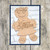 Girl Gingerbread Door Hanger - Welcome banner