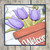 Pot of tulips Door Hanger kit 