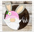 12" Interchangeable Gnome Hat -full sign -  Bunny