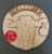 Cow with ear tag Welcome Door Hanger