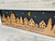  winter wonderland night scene- straight frame 