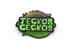  Jecko's Geckos Pin Logo, Glow in the Dark 