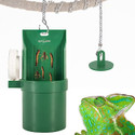 ReptiZoo Arboreal Reptile Feeding Dish (Hanging Chain, Screws)