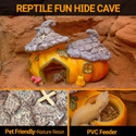 ReptiZoo Multifunctional Pumpkin Castle