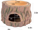 ReptiZoo 3-In-1 Humidification Tree Stump Hideout