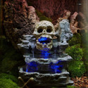 Repti Rapids® LED Waterfall – Small Skull - In use
