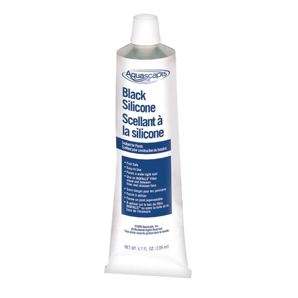 Mastic Silicone ASI Pour Aquarium - Transparent, 10.2 Oz - Eau Douce Et Salée, Vivarium