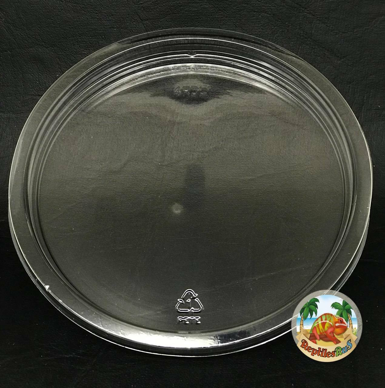 6.75" Vented Ultra Clear Deli Cups 64oz (10pack with Lids) ReptilesRuS