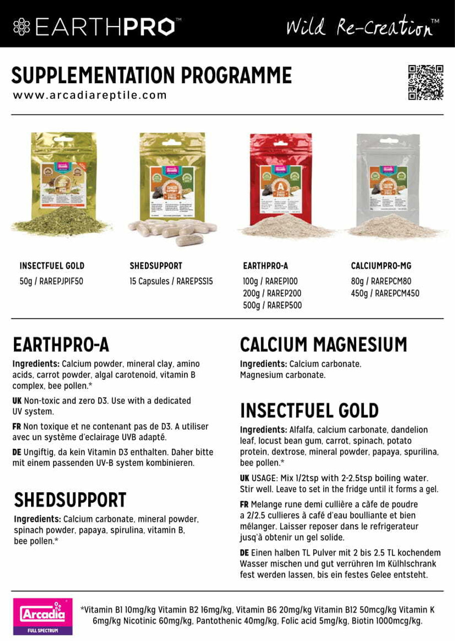 Arcadia Arcadia EarthPro Supplement and Gutloader Starter Kit See Note about best before date