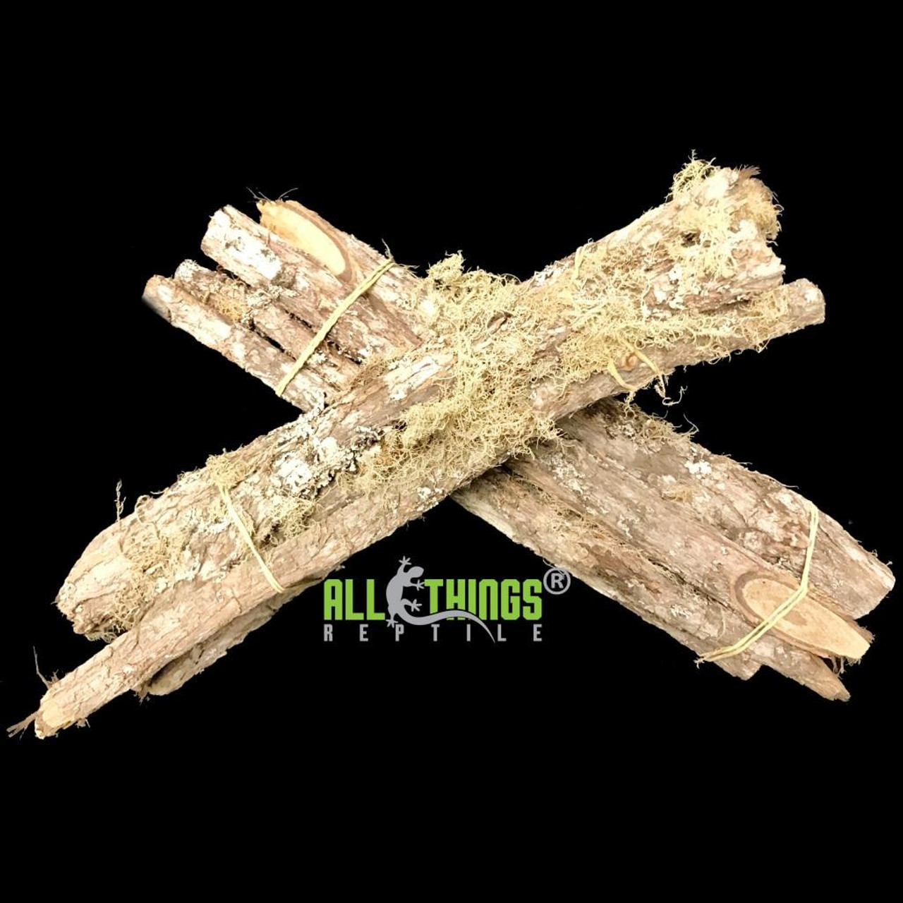 All Things Reptile ATR Moss Covered Sticks 5 per Pkg 12long