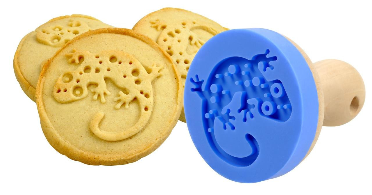 All Things Reptile Cookie Stamp Gecko