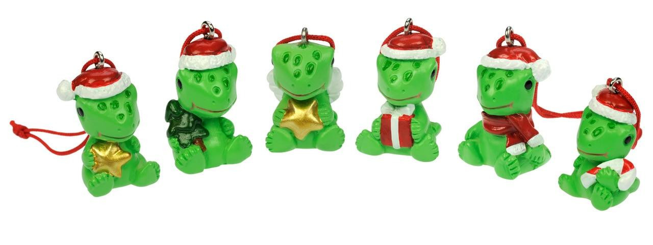 All Things Reptile Christmas Ornaments Geckos Set of 6