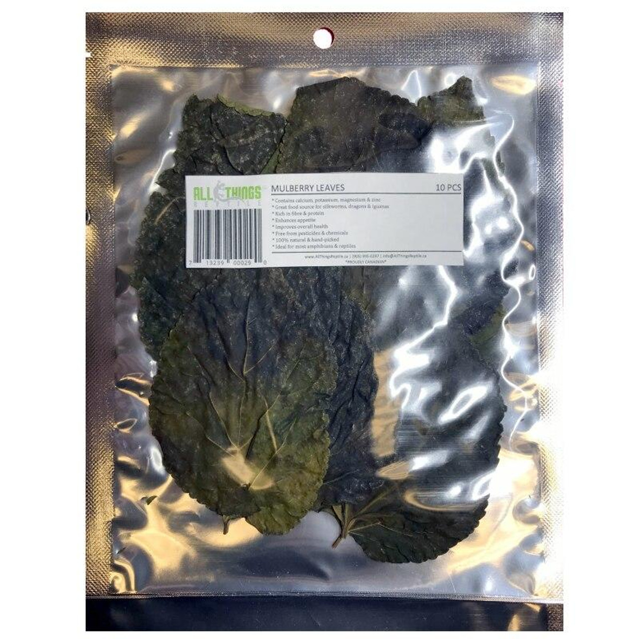 All Things Reptile ATR Mullberry Leaves Dried Grade A 10 Pack
