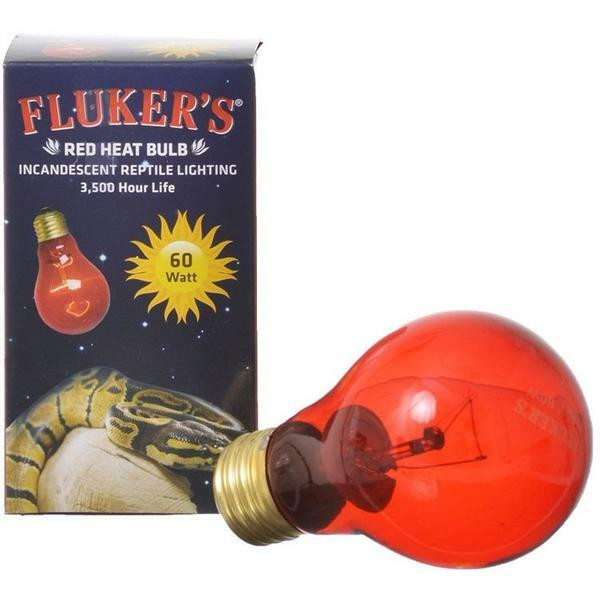 Fluker's Red Heat Bulb 100W - ReptilesRuS