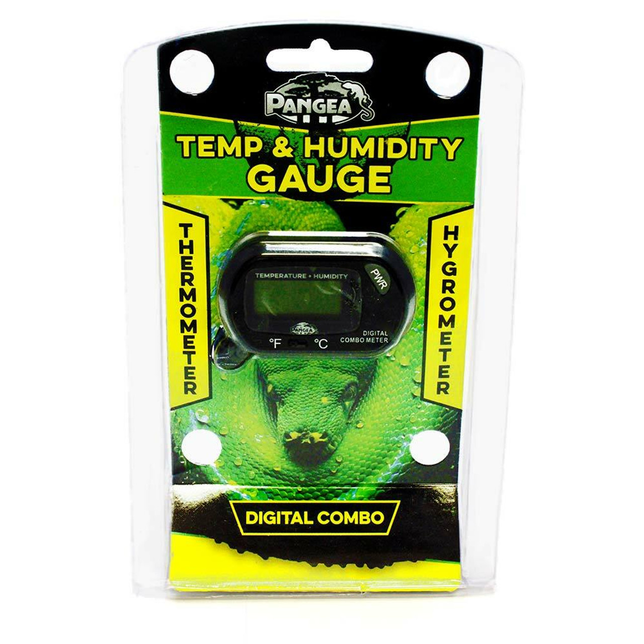 Pangea Pangea Digital Combo Thermometer Temperature Humidity Gauge / Hygrometer