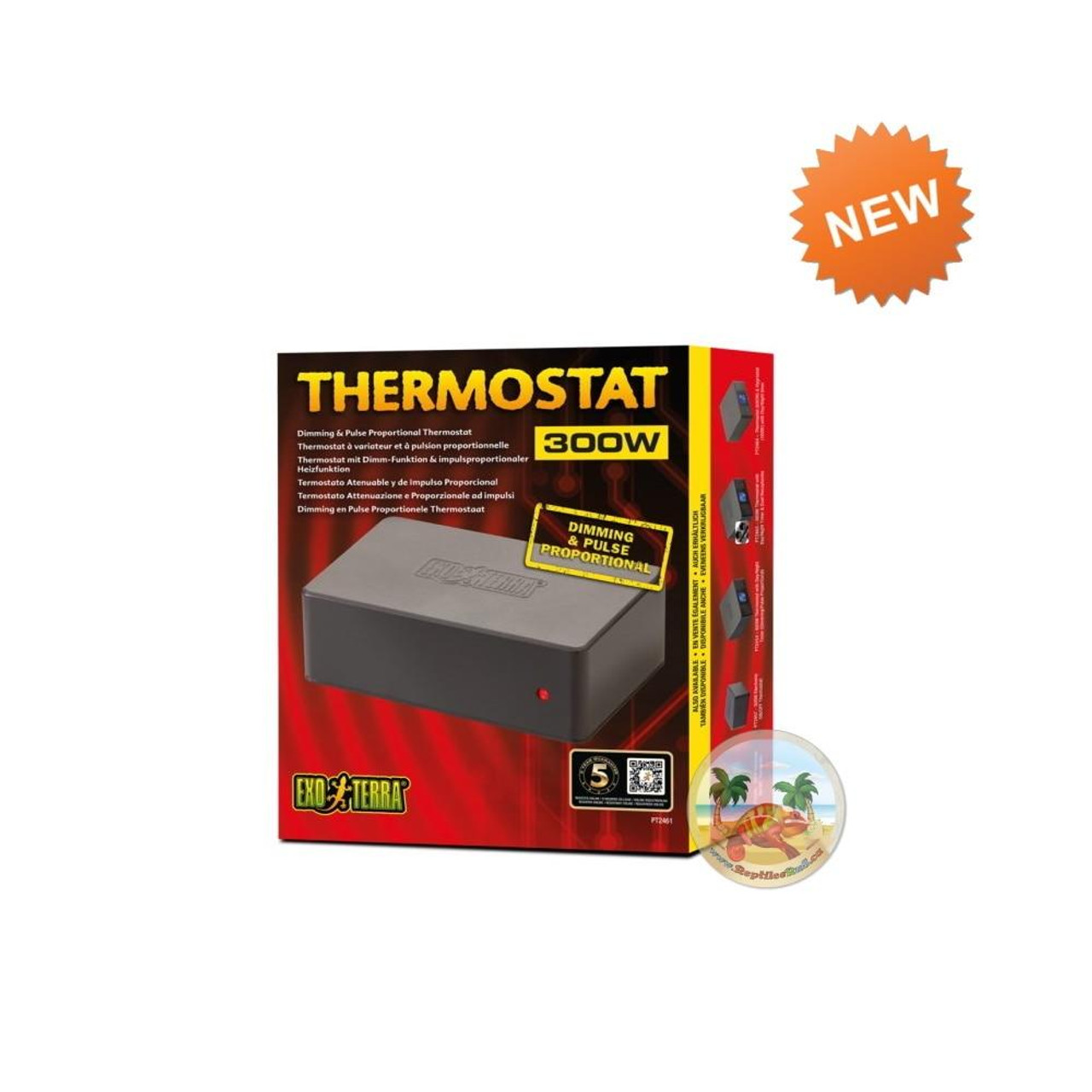 Exo Terra Exo Terra Thermostat 300W Dimming and Pulse Proportional Thermostat