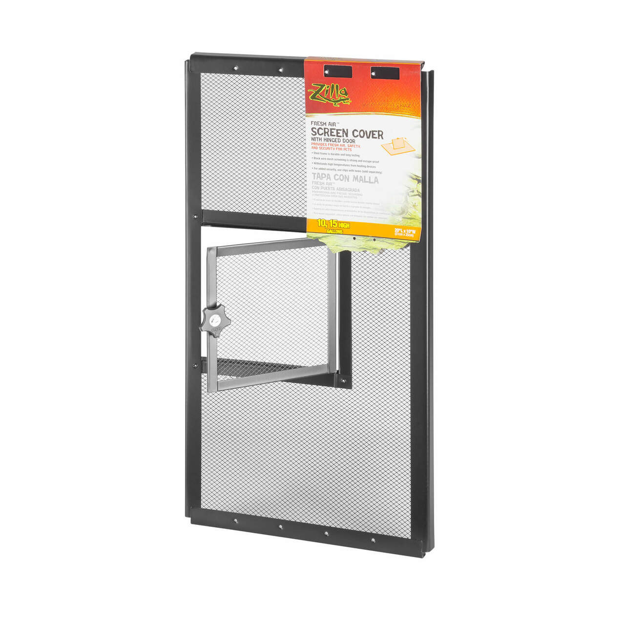 ZIlla ZILLA SCREEN COVER WITH HINGED DOOR 20 x 10