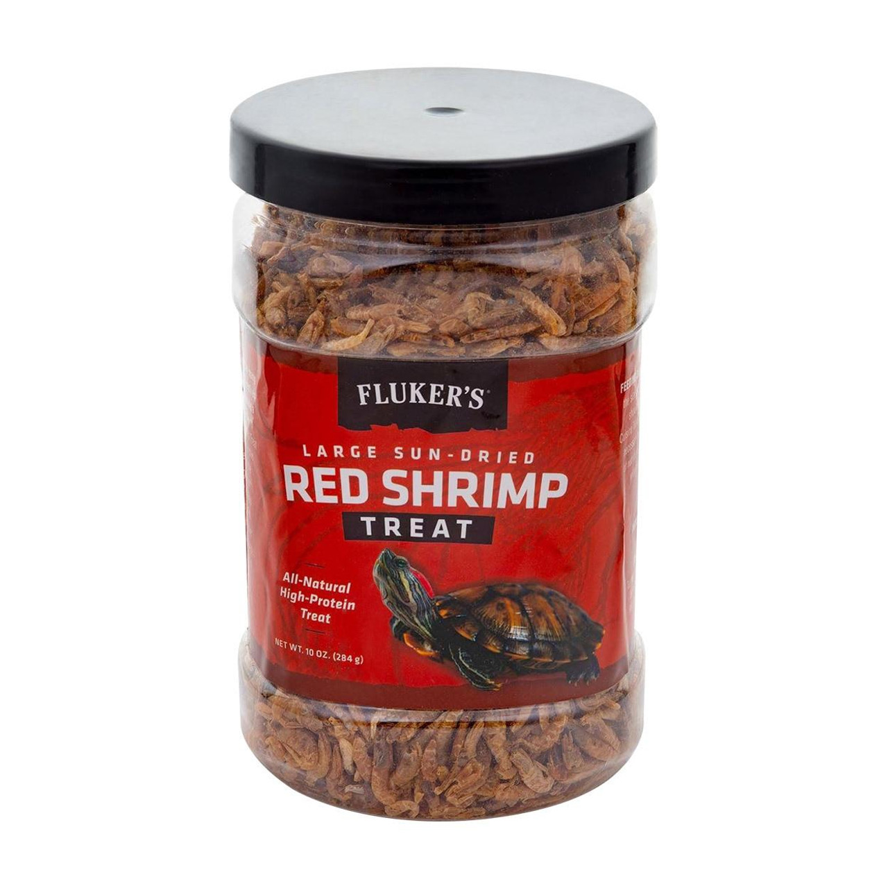 Flukers FLUKERS Sun-Dried Large Red Shrimp Treat - 10 oz
