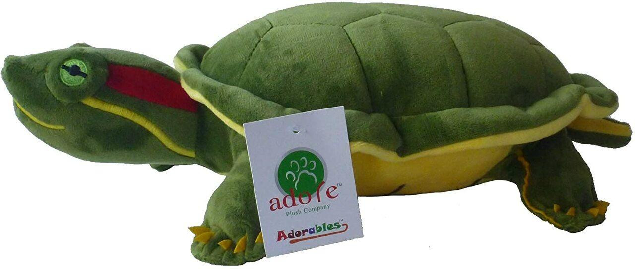 Adore Plush Company Shelly the Red Eared Slider Turtle Stuffed Toy Plushie 16