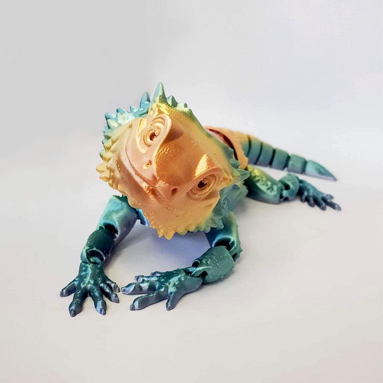 ReptilesRuS™ 3D Printed Articulated Bearded Dragon 500014