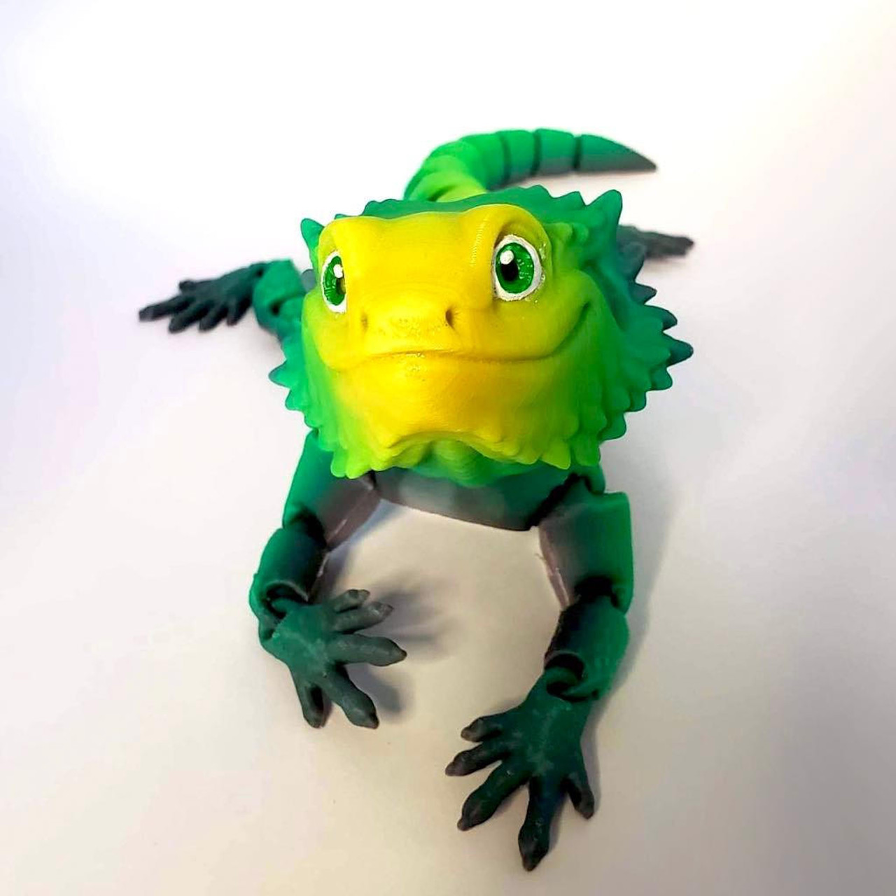 ReptilesRuS™ 3D Printed Articulated Bearded Dragon 500024