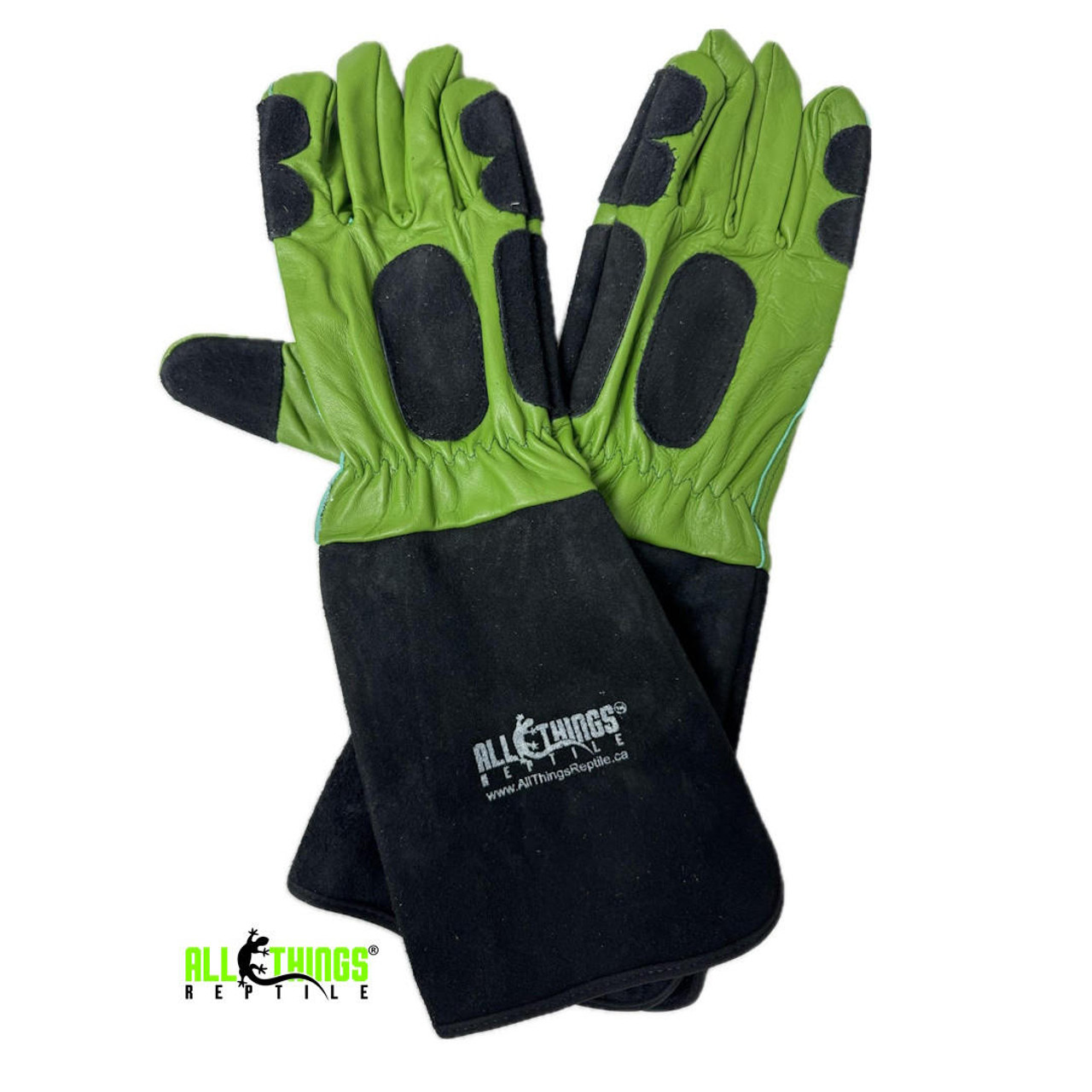 ATR Reptile Handling Gloves (GREEN) ReptilesRuS