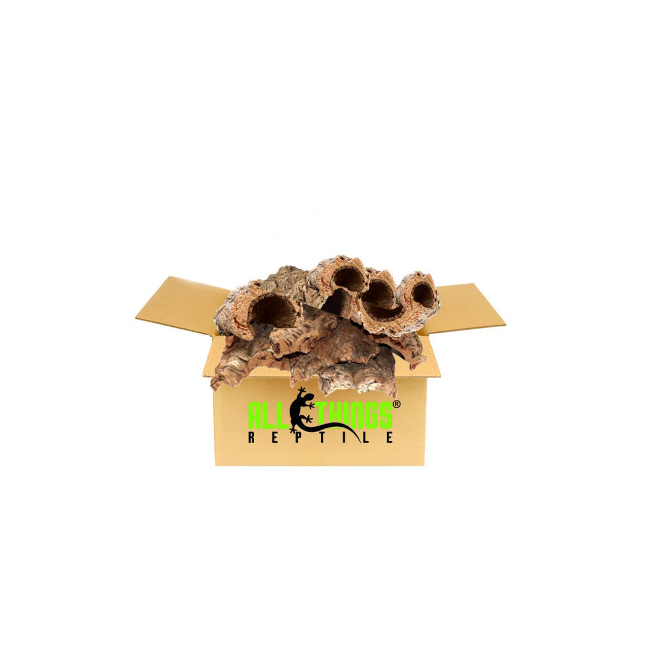 All Things Reptile® ATR 20lb Box of Bulk Assorted Cork (Half Rounds & Flats) * request a shipping quote at checkout 