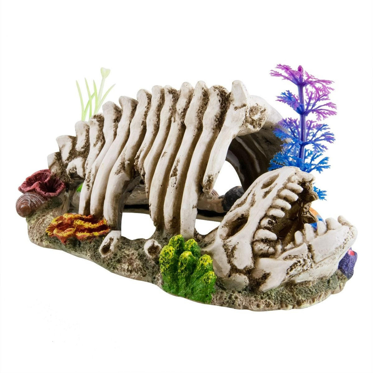  Reptile Treasures Shelter Dino Bones 10in 