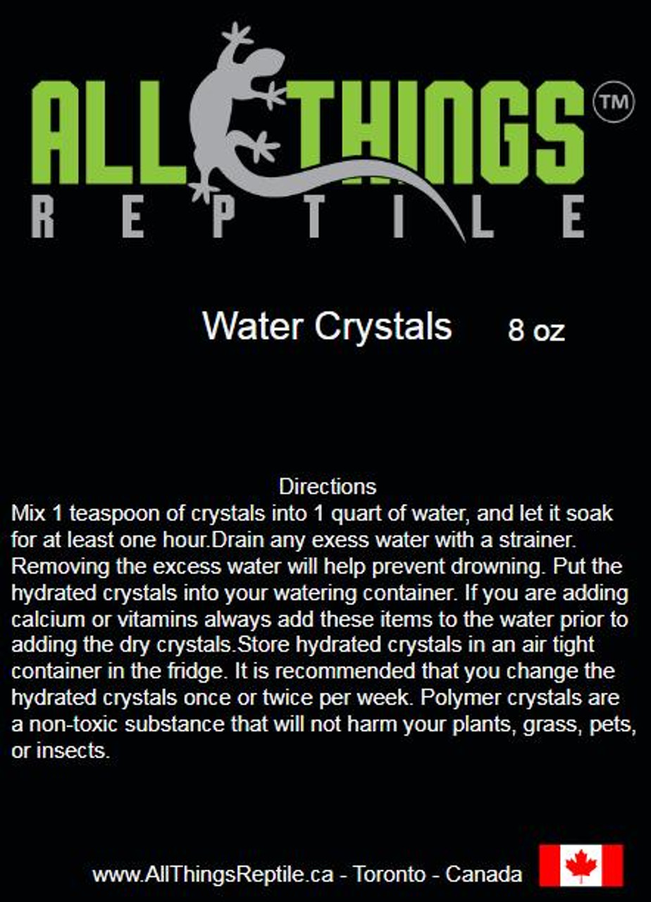 All Things Reptile Insect Water Crystal ATR 8oz