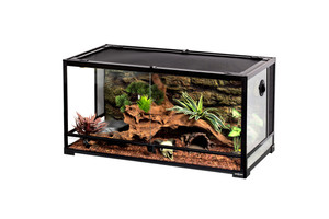 ReptiZoo Flat Packed Reptile Glass Terrariums - Hinge Door 91.4 x 45.7 x 45.7cm