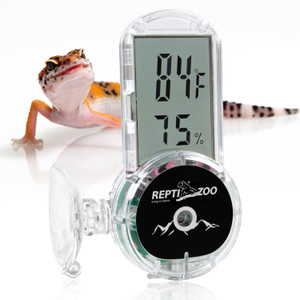 ReptiZoo 4-Sides Mounting Thermo-Hygrometer