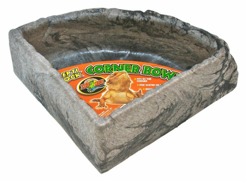 Zoo Med Zoo Med Repti Rock Corner Bowl Large