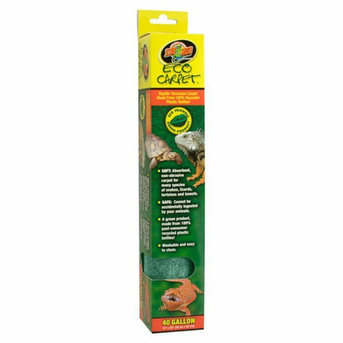 Zoo Med Zoo Med Eco Carpet, 15x36 40 GAL Green