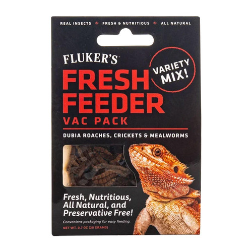Flukers Fresh-Feeder Vac Pack - Variety Mix - 0.7 oz
