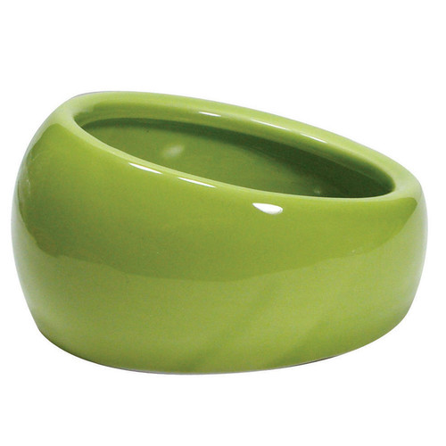 Exo Terra Worm Dish 14oz Green Ceramic 