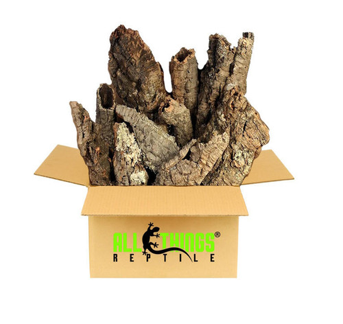 All Things Reptile™ ATR 20lb Box of Bulk Assorted Cork (Rounds & Flats) 