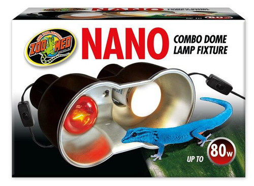 Zoo Med ZOO MED Nano Combo Dome Lamp Fixture - 80 W Max