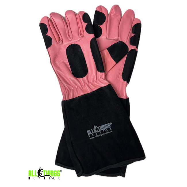 All Things Reptile™ ATR Reptile Handling Gloves (PINK) 