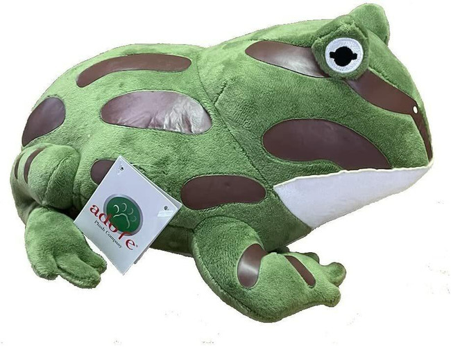 Adore Plush Company Lumpy the Pacman Frog Stuffed Toy Plushie 12