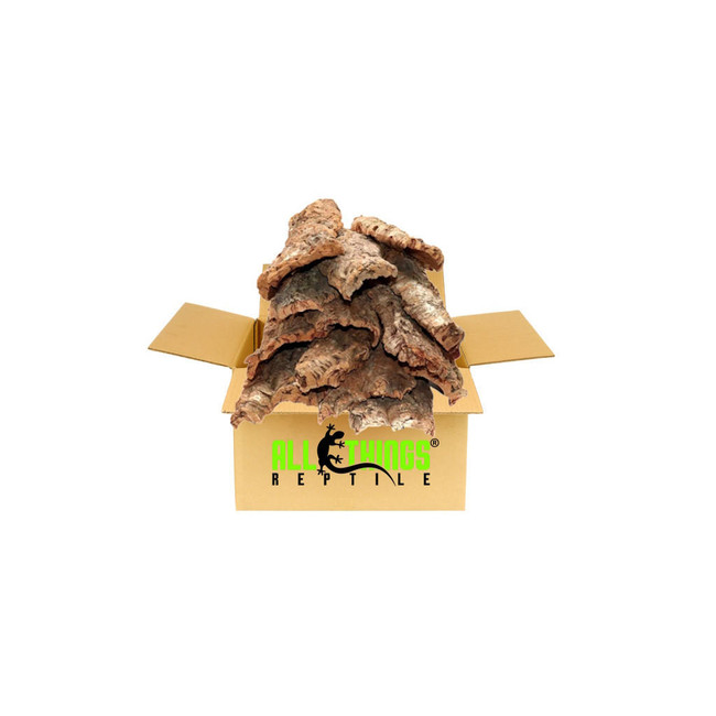 All Things Reptile® ATR 20lb Box of Bulk Assorted Cork Bark (Flats) * request a shipping quote at checkout 