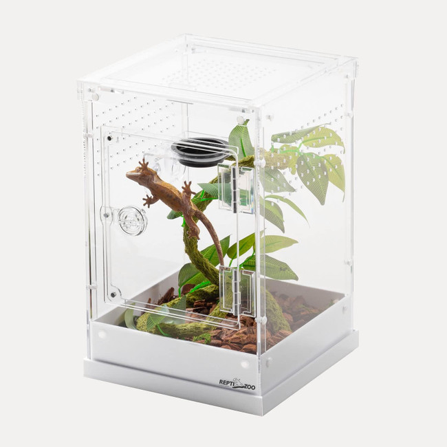 ReptiZoo Knock-Down Acrylic Breeding Enclosure 30.5 x 30.5 x 45.7cm (12" x 12" x 18")