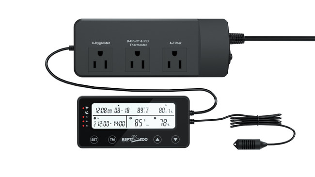 ReptiZoo Reptile Thermostat, Hygrostat & Timer Control