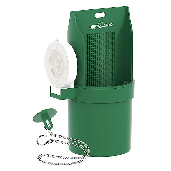 ReptiZoo Arboreal Reptile Feeding Dish (Hanging Chain, Screws)