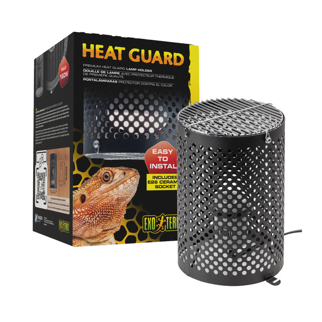 Exo Terra Premium Heat Guard Lamp Holder up to 160W - diam. 14.2 cm x H. 20.5 cm