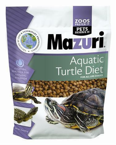 Mazuri Aquatic Turtle Diet 12 oz Bag ReptilesRuS