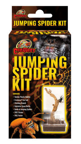 ZooMed Creatures Jumping Spider Kit, Habitat (6