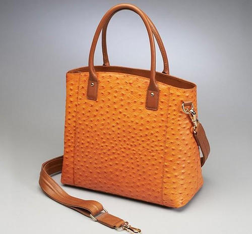 GTM Town Tote, Ostrich