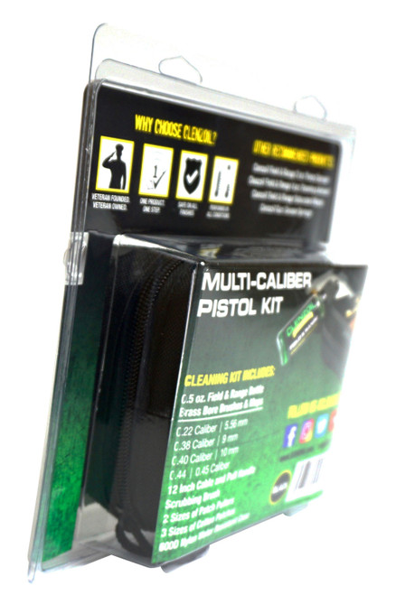 Clenzoil 2328 Field & Range Cleaning Kit Multi-Caliber Pistol