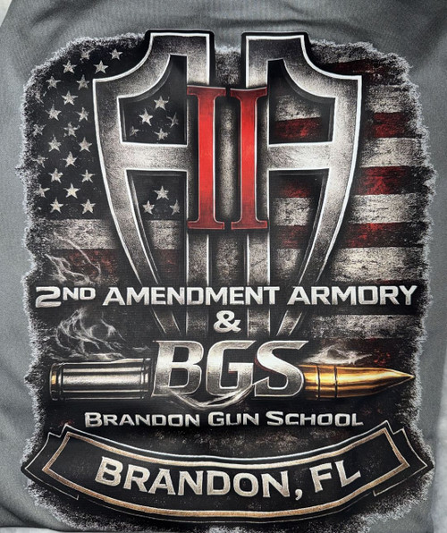 2AA Swag, 250th, Florida Gun, Grey, Small