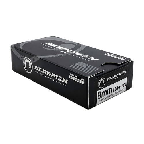 Scorpion Ammo, 9mm, 124gr